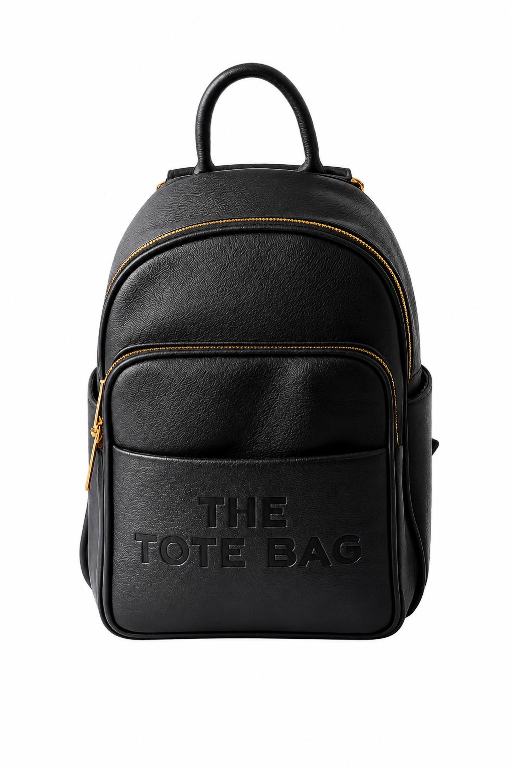 Mini Backpack with Multi compartment Zip Closure